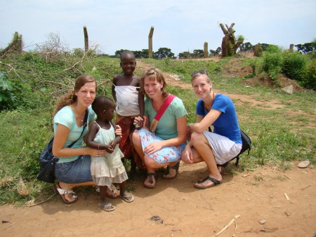 Kinderen die we tegenkwamen in Soroti