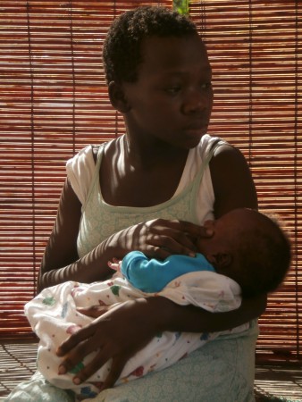 Susan met Baby Ben. Prachtig!
