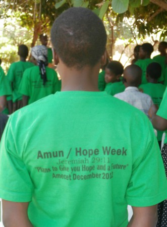 Het thema van deze Amun/Hope Week...